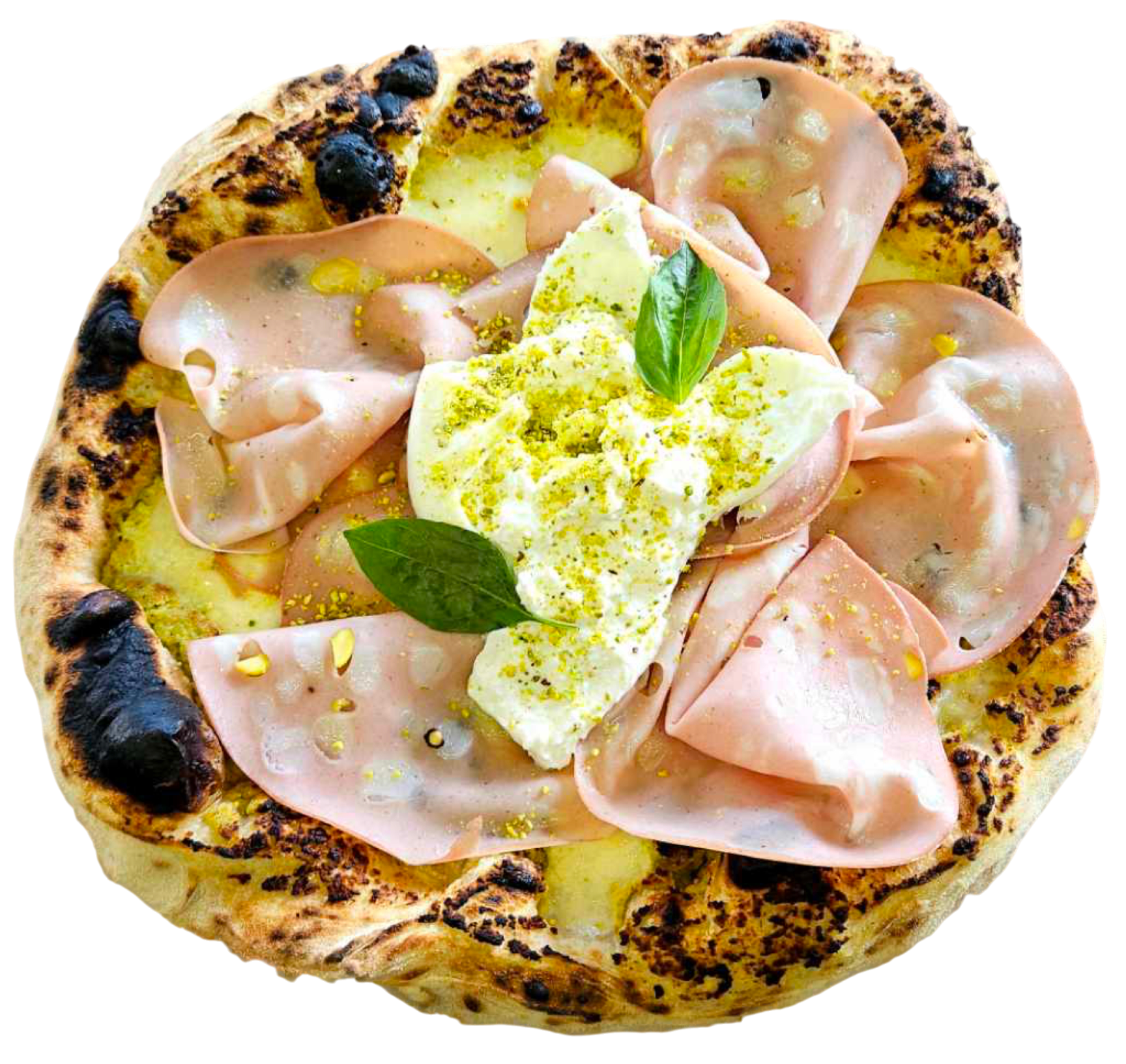 Pizza TARTUFO
Mozzarella, crème de truffe, champignons, basilic frais